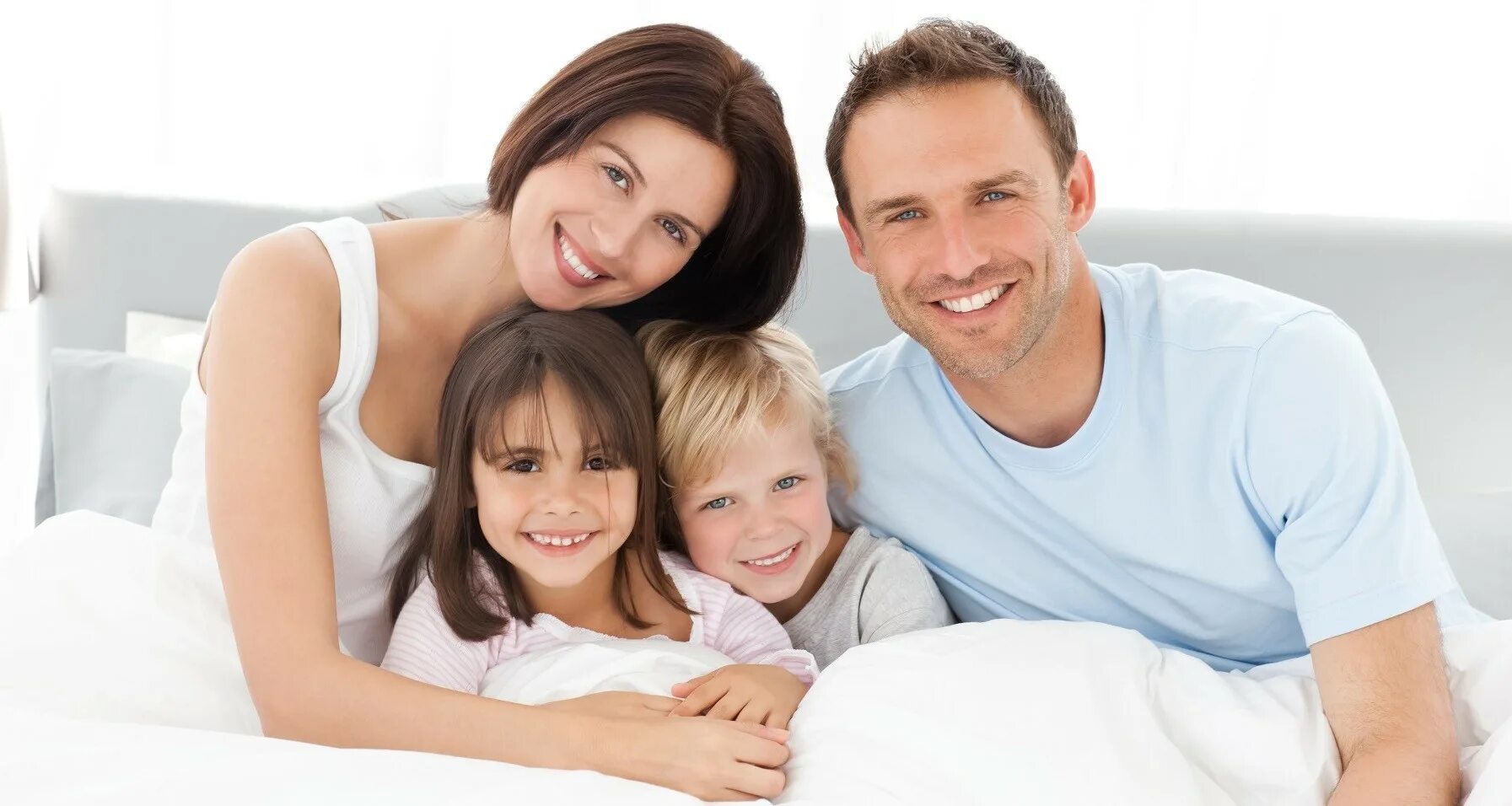 Родители брюнеты
