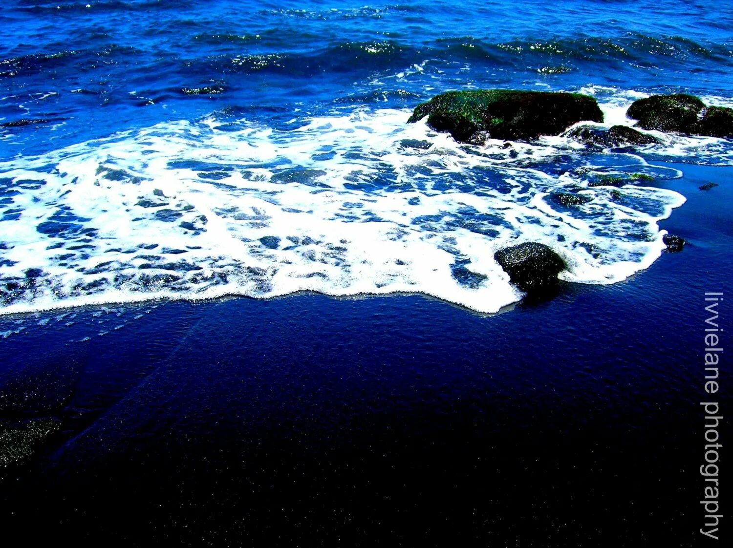 Есть черный океан. Море с красной водой и черным песком. Черный океан это что в кпопе. Голубая вода на чёрном. Black Sand Beach кофта синяя.