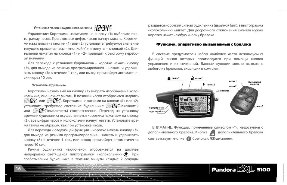 Настроить часы на сигнализации. Брелок сигнализации Пандора dx45b. Сигнализация Пандора d700. Значки на пульте сигнализации Пандора 3100. Иконки брелка pandora DXL 50.