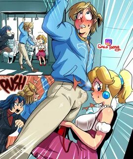 Going out with Peach 3 check out more of my Link x Peach comic! itch:http:/...