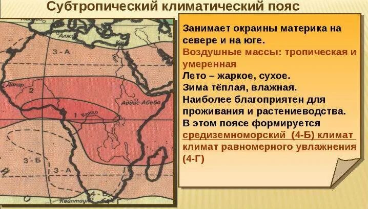 Температура в январе в субтропическом поясе. Субтропический климатический пояс. Субтропический климатический поя. Субтропический климатический пояс воздушные массы. Климатические области субтропического пояса.