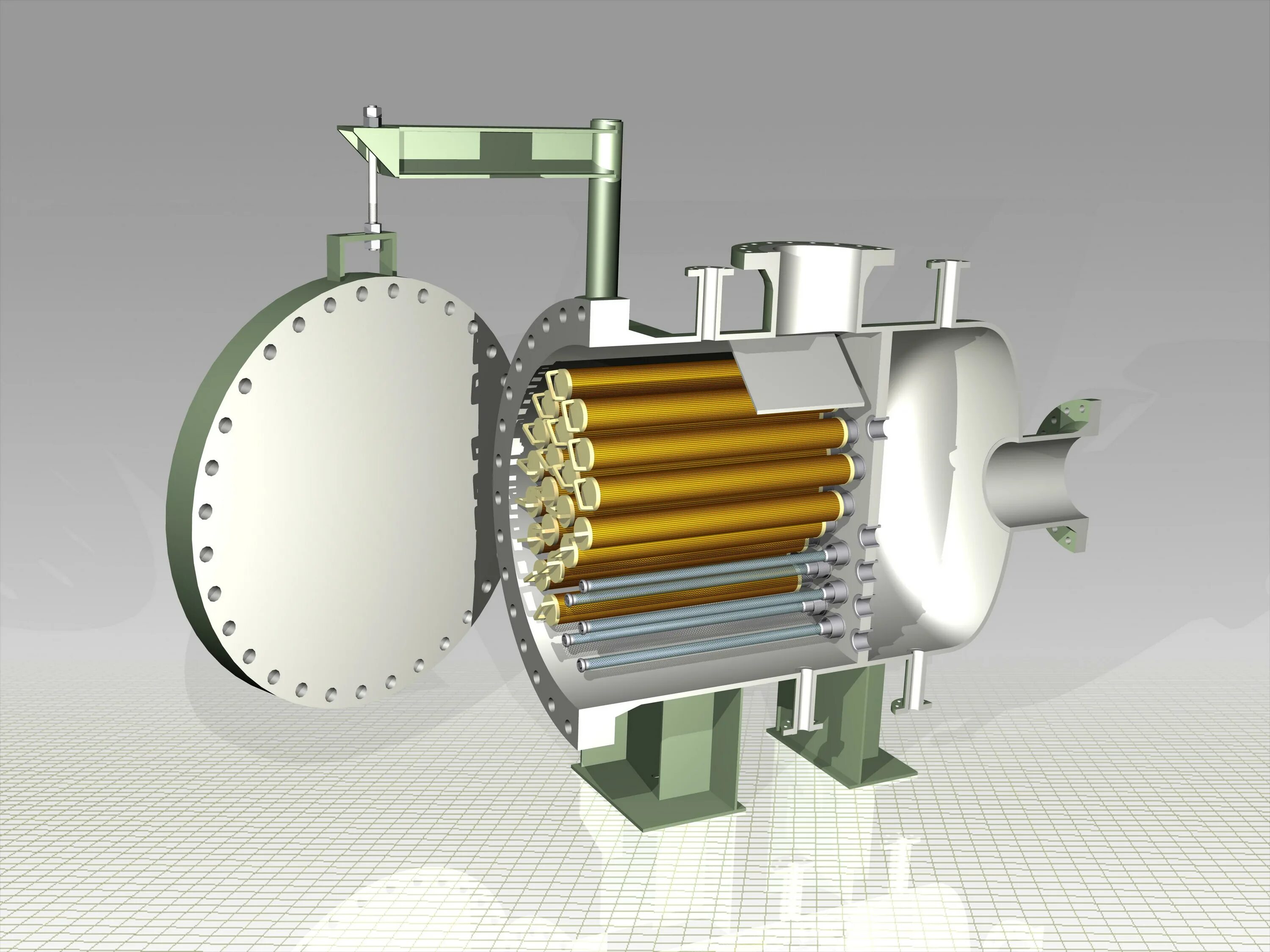 Cold Box Amin процесс. Getsaf Fluid Technology. Компакс