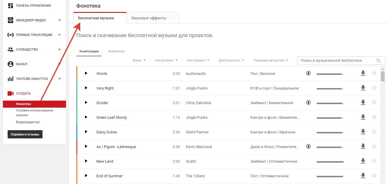 Бесплатные фонотеки. Фонотека ютуба без авторских прав. Фонотека ютуб. Творческая студия ютуб фонотека. Бесплатная фонотека.
