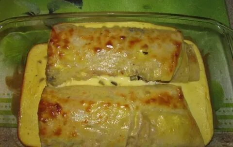 Рыба запеченная в лаваше с сыром