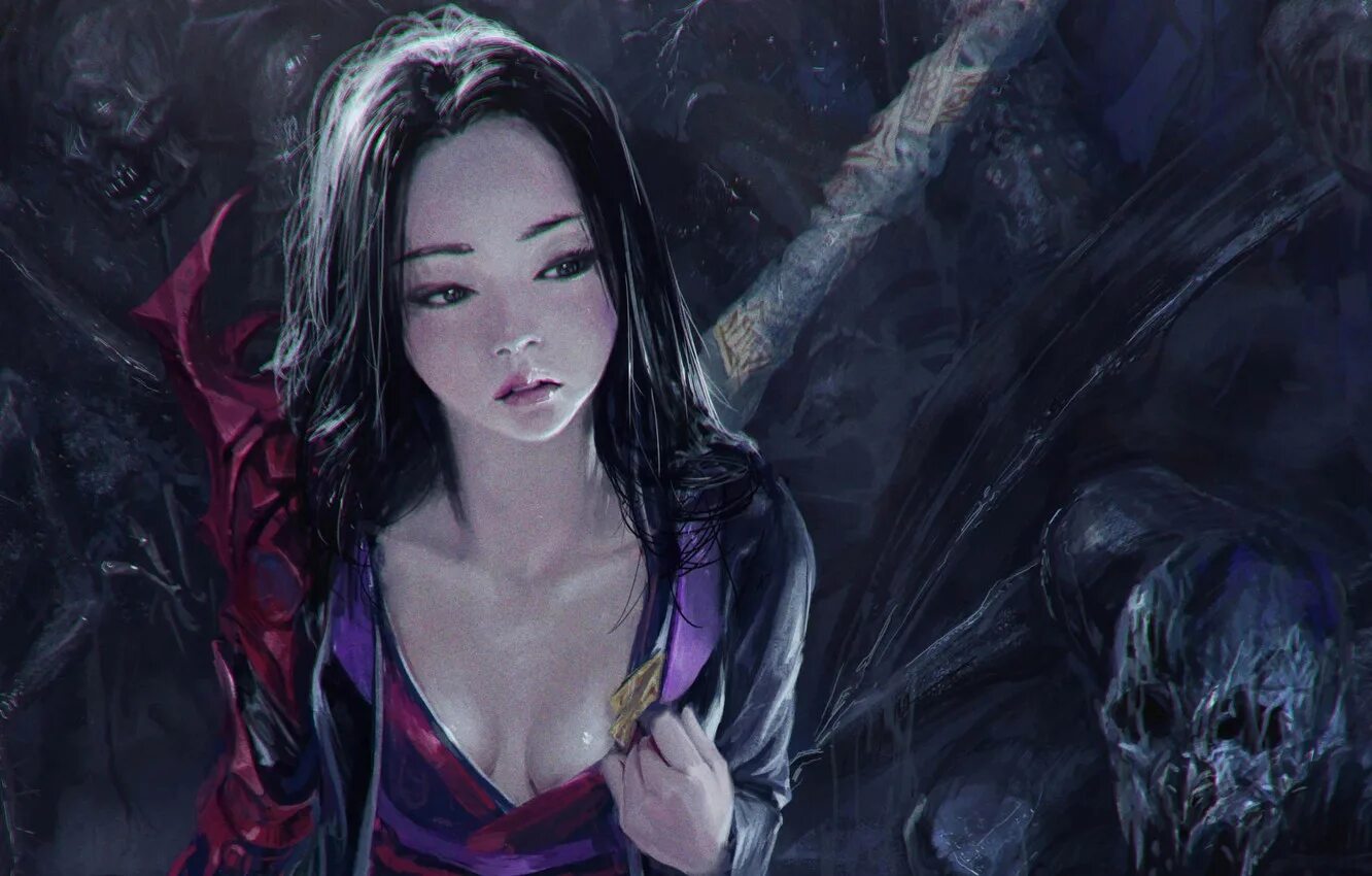 3д девочка монстр. Фэнтези девушки. девушка фэнтези арт. девочка фэнтези.