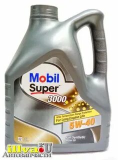 Масло мобил 5w40 3000 4 литра