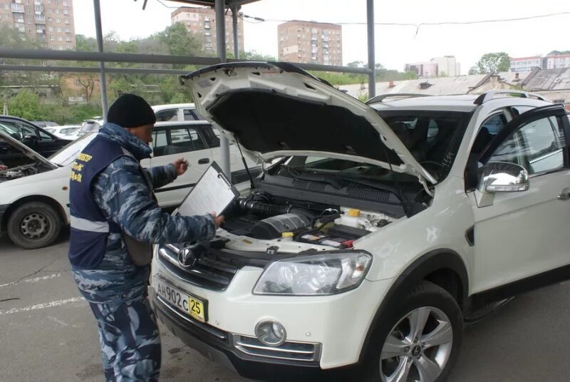 На учет автомобиль владивосток