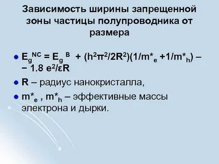 Ширина запрещенной