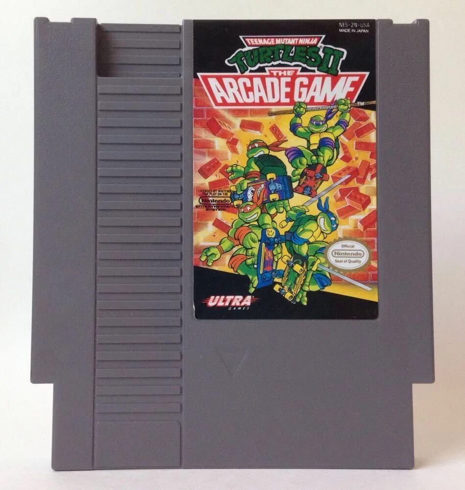 Tmnt arcade. Teenage Mutant Ninja Turtles NES картридж. NES TMNT 2 картридж. Teenage Mutant Ninja Turtles 2 NES. Картридж Денди Черепашки ниндзя 2.