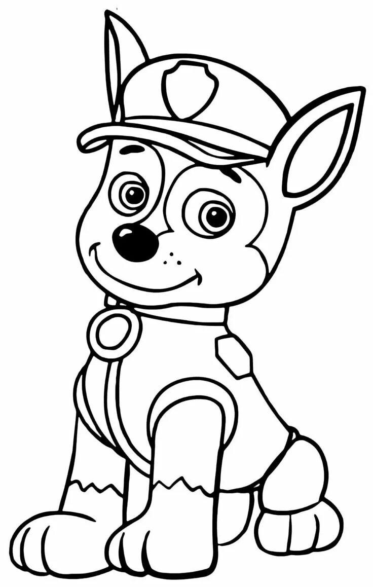 Fire Dog Paw patrol coloring, Paw patrol coloring pages, Marshall paw patrol