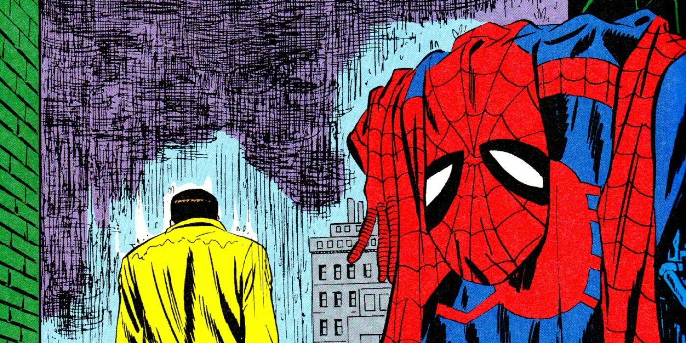 Человек паук разговор. John romita sr spider-man. первый комикс про человека паука. оригинальный комикс человек паук. человек паук ретро комикс.