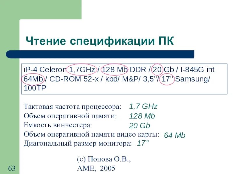 Чтение спецификации ПК. Чтение спецификации. Чтение спецификации ПК KBD. Int 64