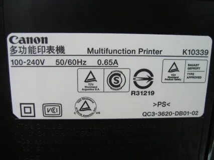 Принтер canon 220 240v драйвер