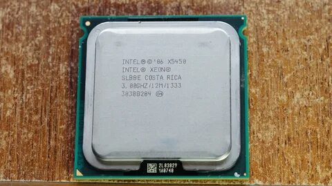 Процессор xeon e5450