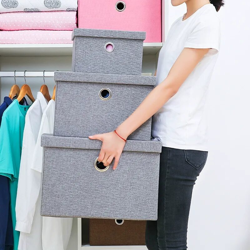 Тряпичные боксы для хранения вещей. Тканевый ящик для белья. Ящики под одежду. Ящики для хранения вещей. Коробки для хранения.