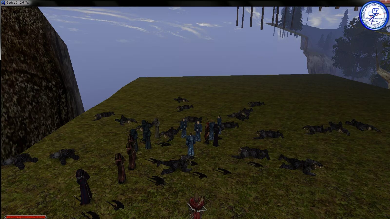 Gothic 3 forsaken gods. готика 3 fix. готика 2 обои. готика фикс. лагерь квентина готика 1.