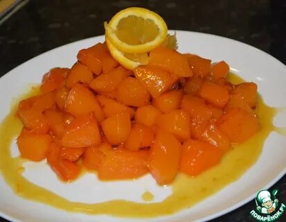 Тыква с апельсином и медом