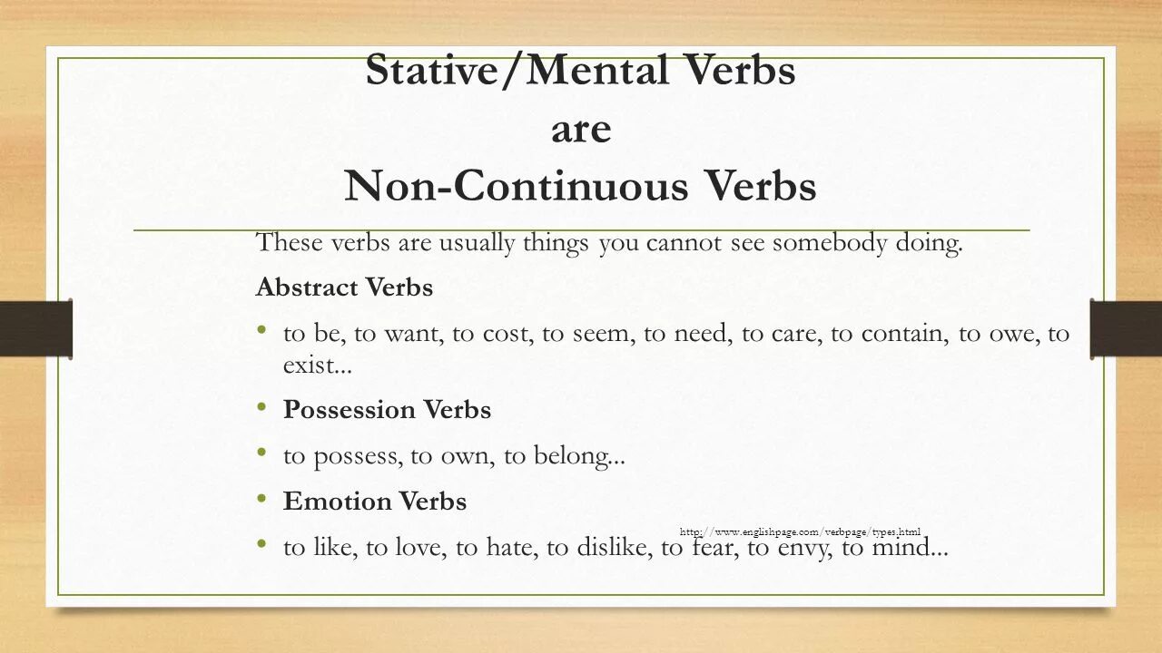 Stative verbs таблица. Stative verbs правило. Стативные глаголы в present simple. Глаголы состояния Stative verbs. Prepare continuous