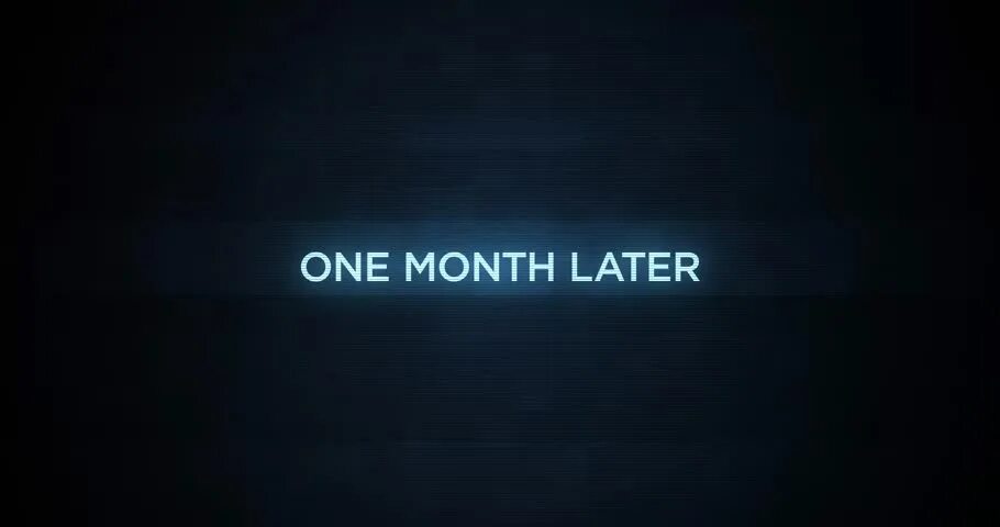 Coming this month. Two months later. One month later. Three months later. Картинка 5 months later.