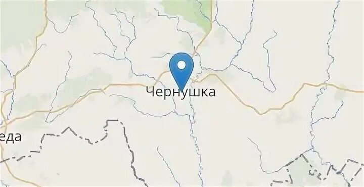 Карта чернушка пермский край