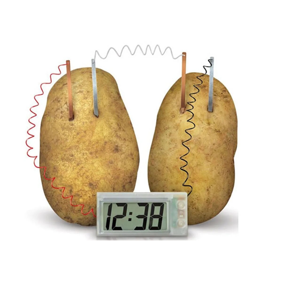 Potato clock