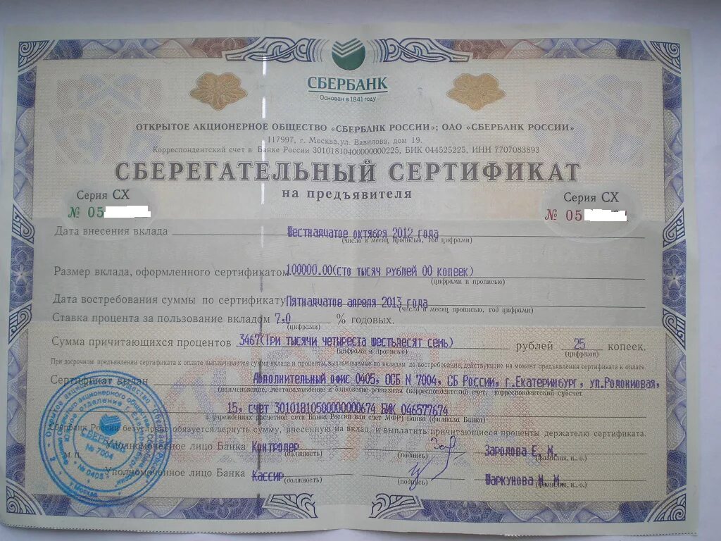 Сертификат сайта сбербанка