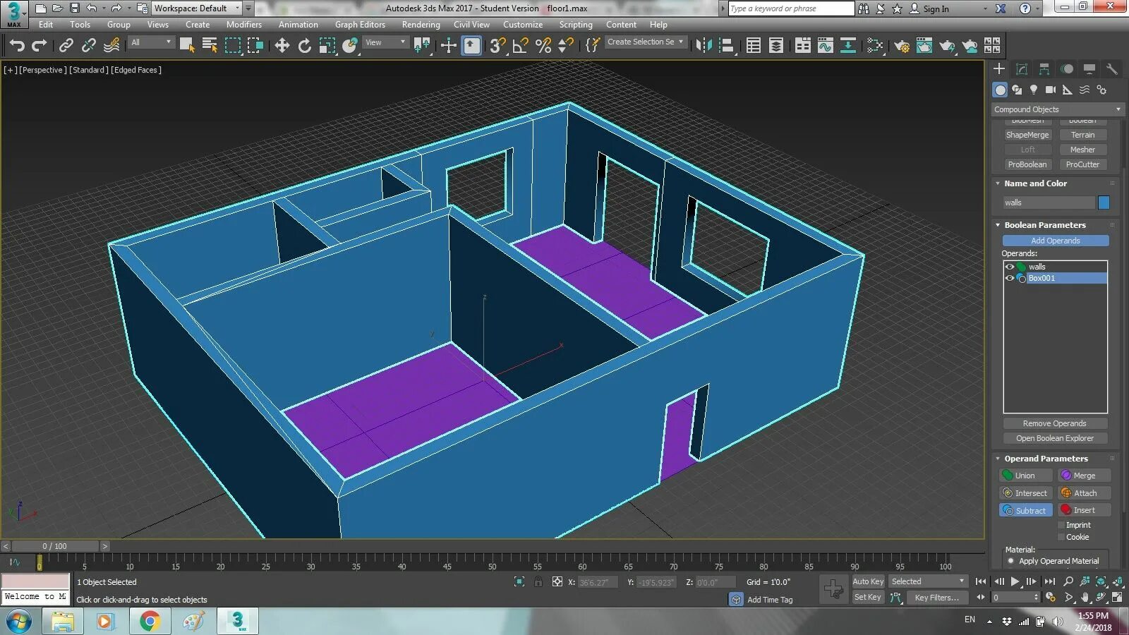 3d max 2018. 3d max 2018