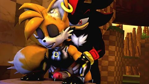 shadow the hedgehog+tails 