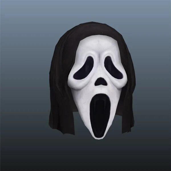 Scream 3d model. Scream 3 маска. крик 3d модель. 3д модель scream. девушка в маске крик.