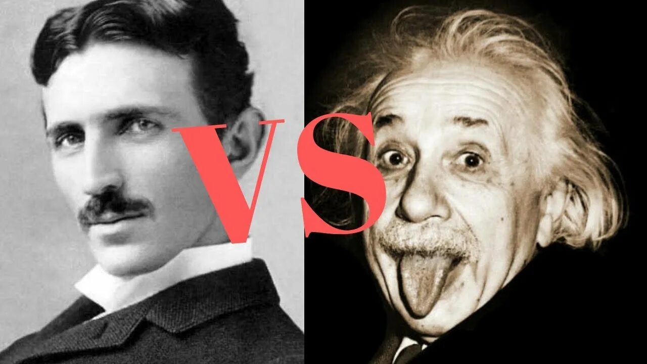 Ньютон тесла. Эйнштейн и Тесла фото.