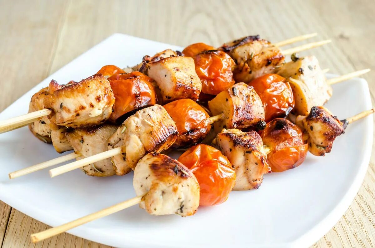 Рецепт шашлыка из филе курицы на мангале