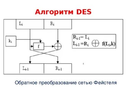 Схема des
