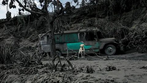 Villagers to cope after the volcano destroyed