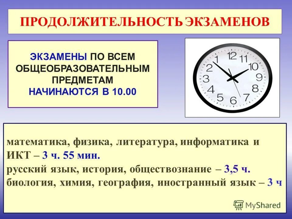 Продолжительность экзаменов. Длительность экзамена по математике. 26.05.2023 Экзамены Длительность экзамена. Длительность экзамена по истории и физики.