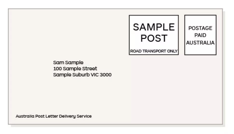 Адресах post. Australia Post address. Phase Envelope. Stamp Sample.