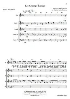 Песня елисейские поля джо