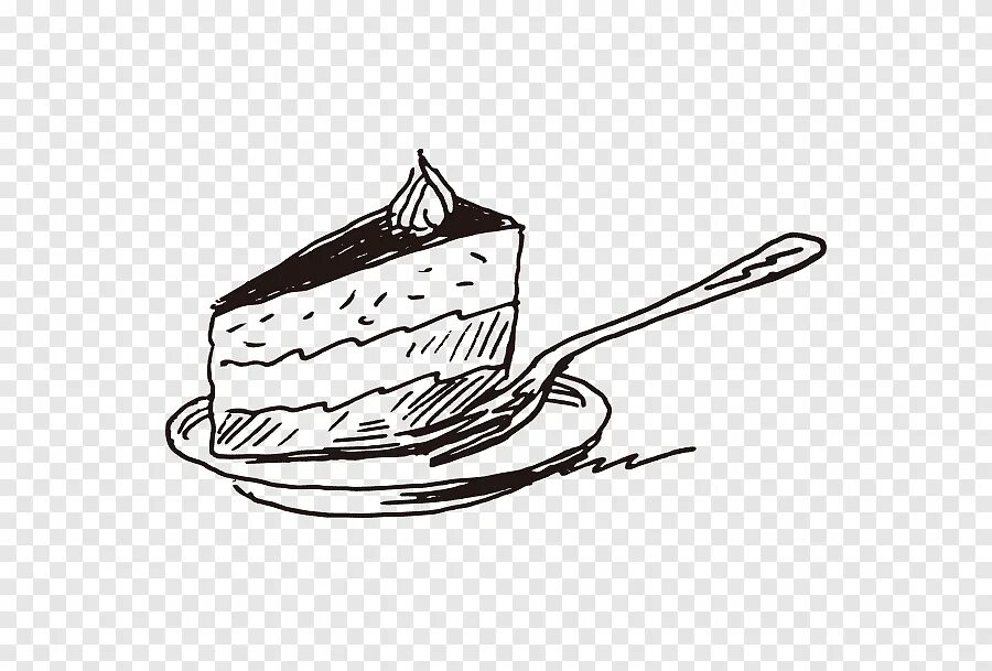 Кусок торта на тарелке рисунок. Тортик эскиз. Десерты на белом фоне. Торт рисунок. Тортик скетч.