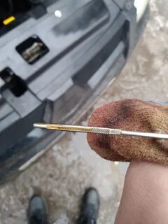 Щуп масла на приоре