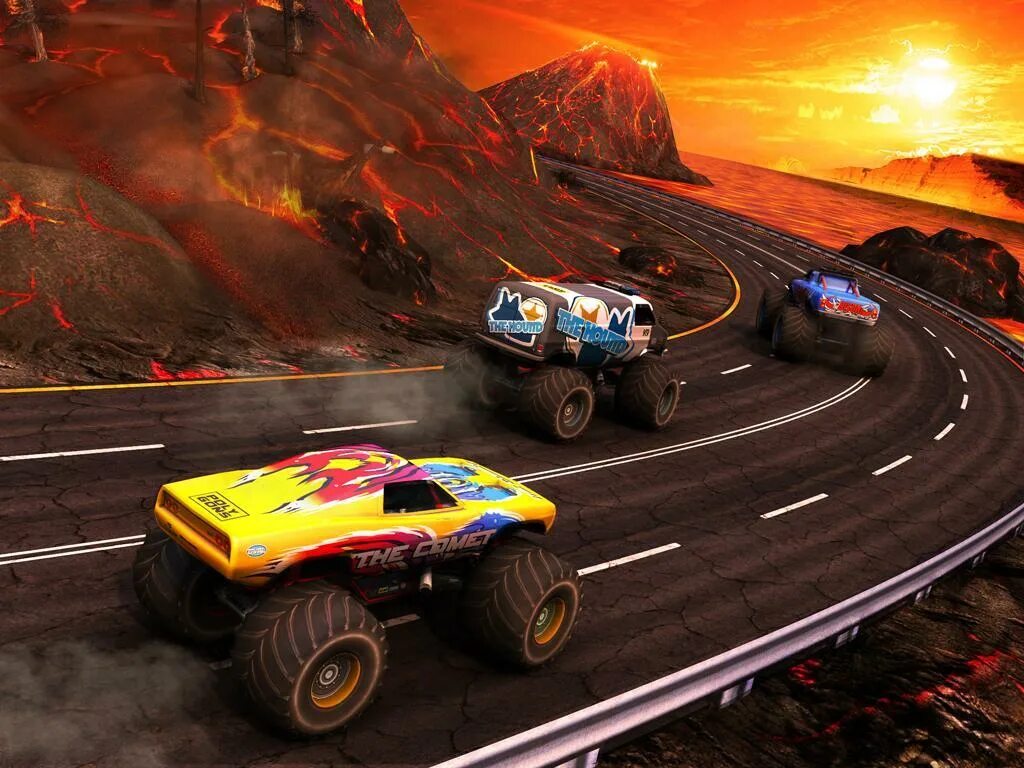 Монстр траки рейсинг. Monster Truck игра. Игра гонки на монстр траках. Игра монстр трак 2010.