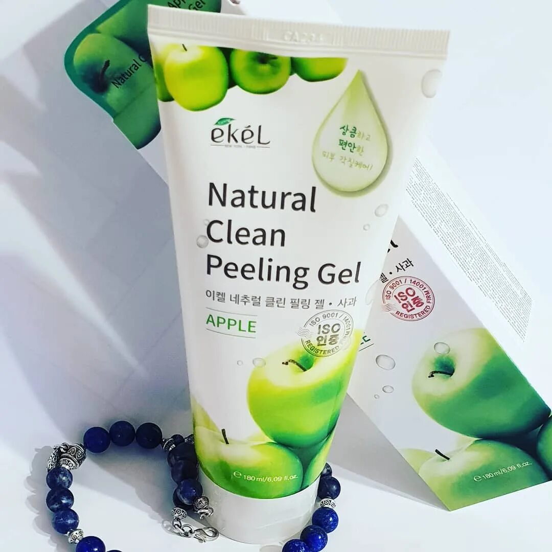 Apple natural clean peeling Gel 180 ml. Пилинг-скатка с экстрактом зеленого яблока Ekel natural clean peeling Gel Apple, 180мл. Пилинг гель для лица natural clean peeling Gel 100ml (Ekel). Ekel пилинг-гель с экстрактом яблока natural clean peeling Gel Apple, 100мл. Clean peeling gel