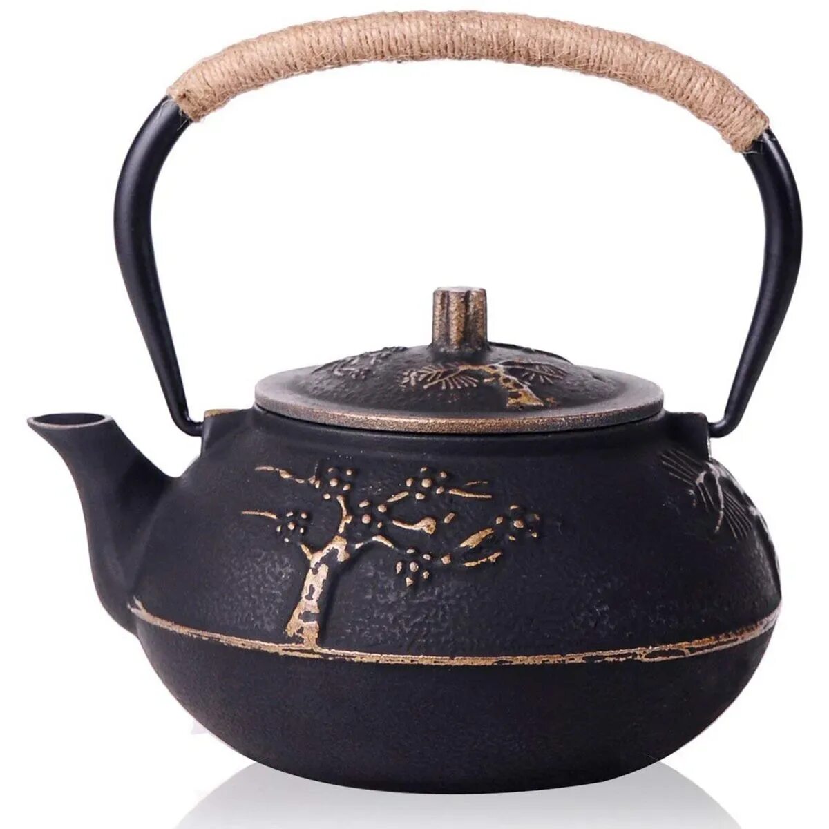 Чайник 600мл чуг. Черн. Xingtai Sanxia Cast Iron co" Ltd (Китай. Чугунный чайник Пандовый лес. Чугунные чайники на валберис. Заварочный чайник чугун Япония.