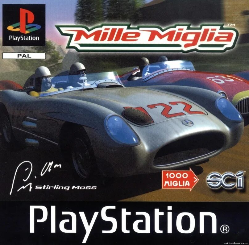 Гонки на сони плейстейшен 1. Mille Miglia ps1 обложка. Игра на сони плейстейшен 1 про гонку. Mille Miglia игра.