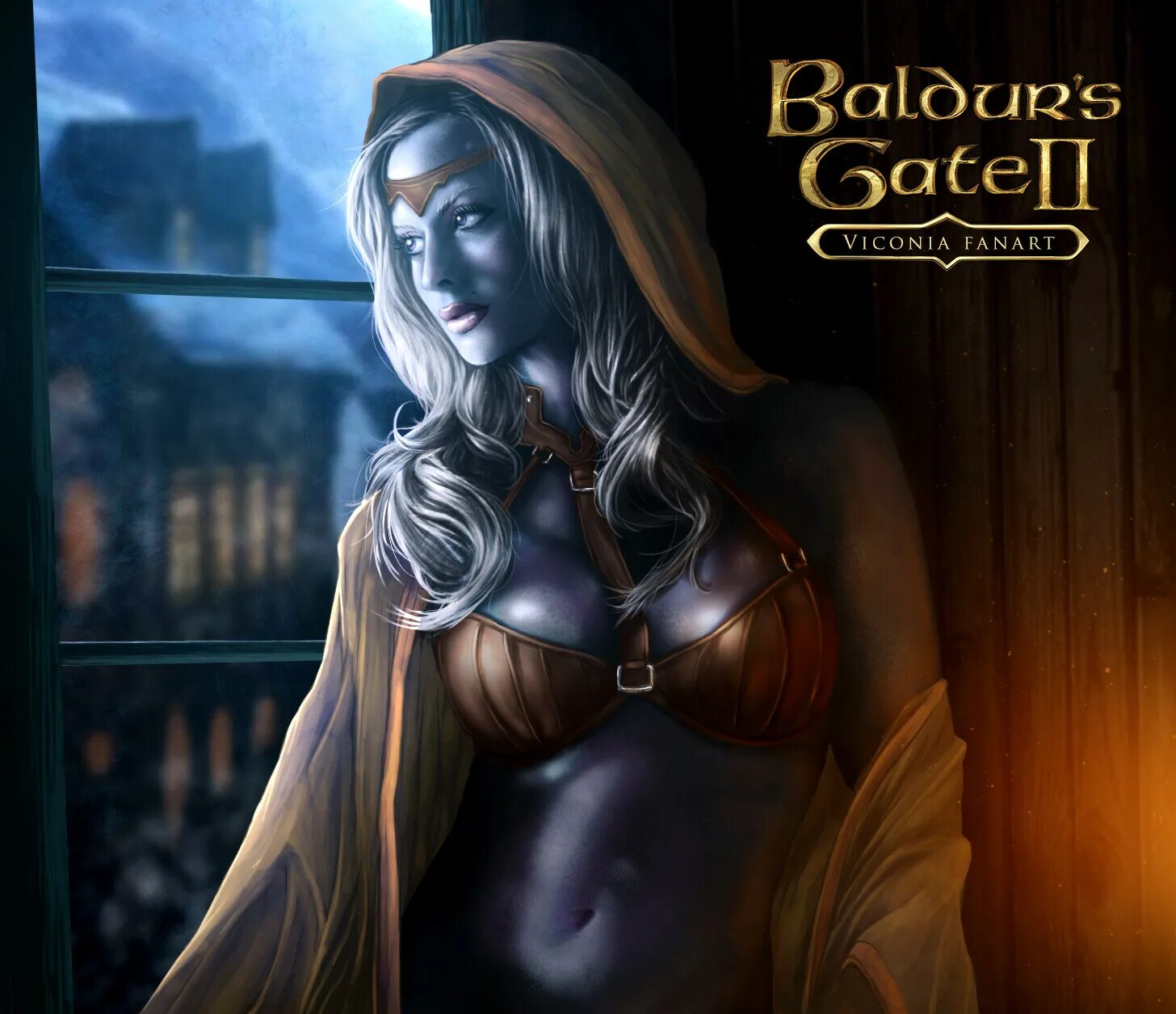 Baldur s gate эльф. Baldur's Gate 2 Викония. Викония девир. Baldur's Gate Viconia Art. Викония Baldur's Gate 3.