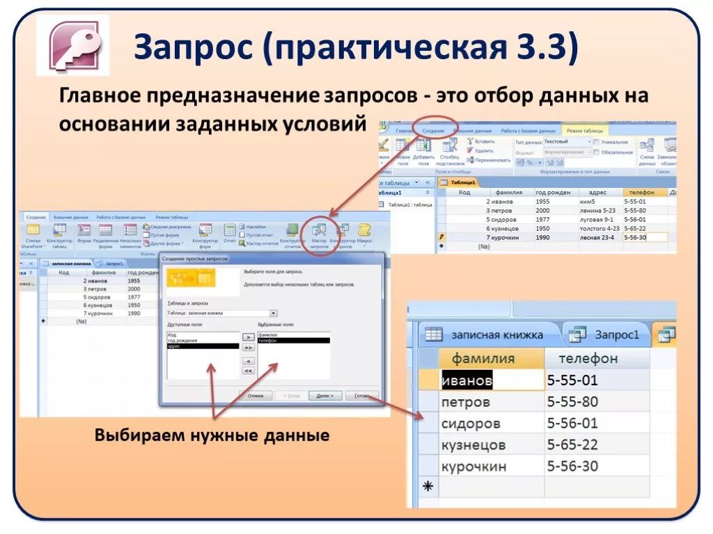 Прямой запрос это. Запрос это в информатике. виды запросов в информатике. виды запросов в базе данных.