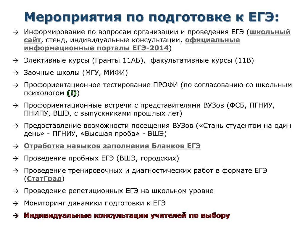 Вопросы организации ЕГЭ. Мероприятия по подготовке к ЕГЭ. Предприятие это ЕГЭ. Информирование о ЕГЭ. Подготовка к егэ организация