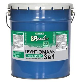 Грунт эмаль цвет зеленый