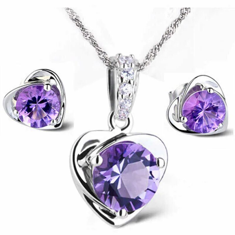 Серьги аметист бижутерия. Фиолетовые украшения, сережки. Сиреневый с серебром. Фиолетовые ногти. Кольцо с сиреневым камнем.