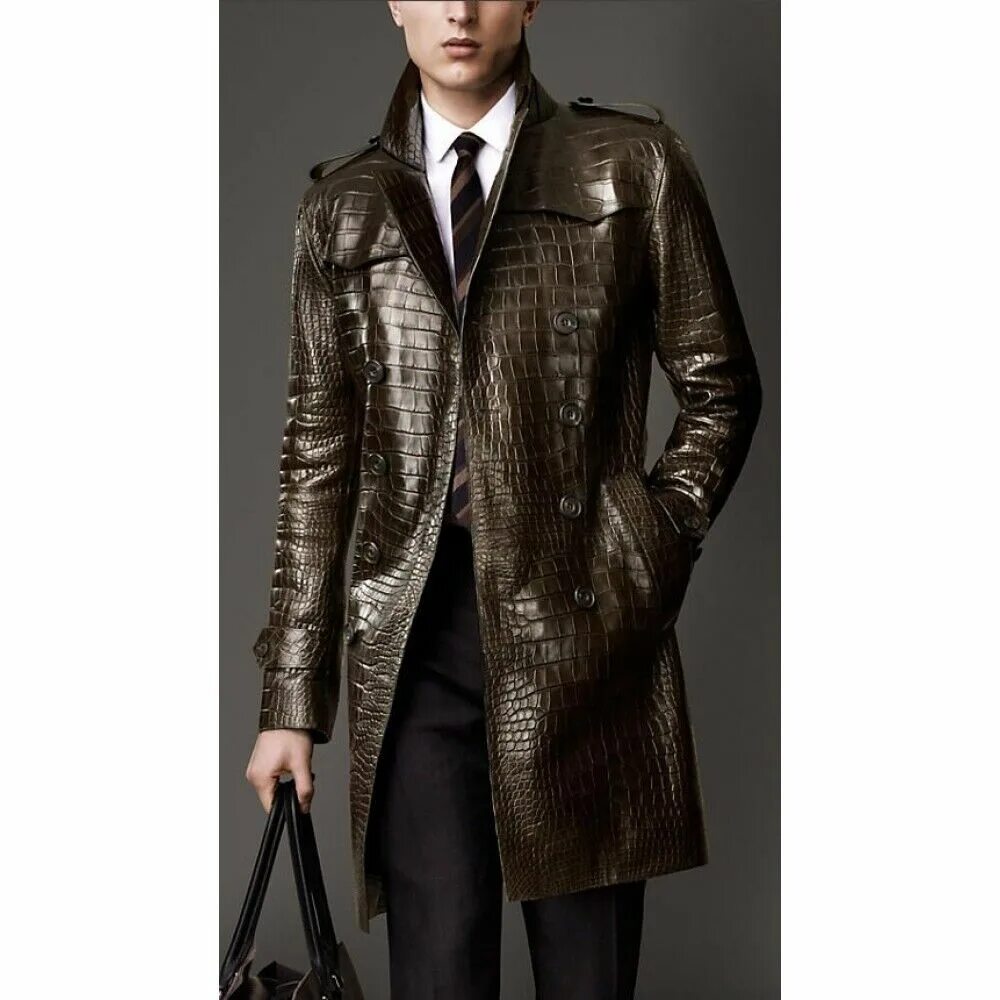 Burberry Alligator Trench