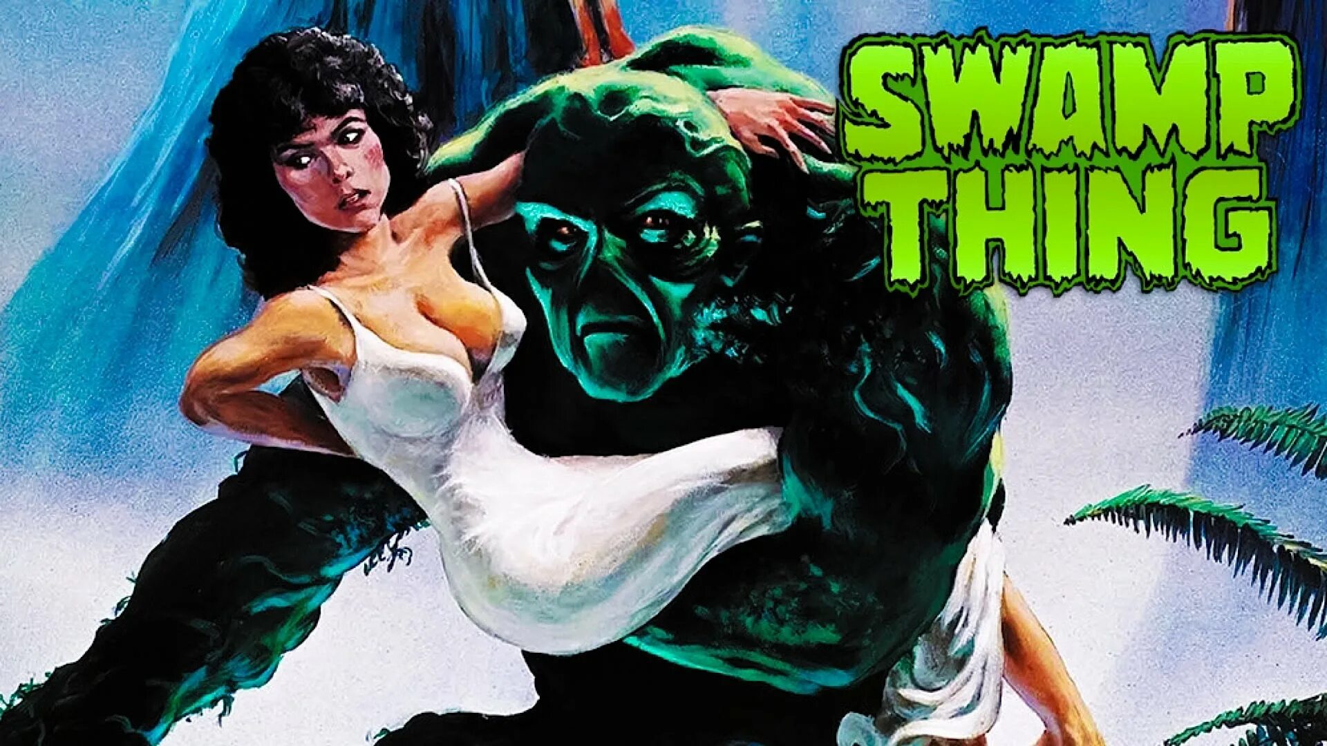 Тварь 1982. Рэй уайз болотная тварь. swamp thing the movie 1982 poster.