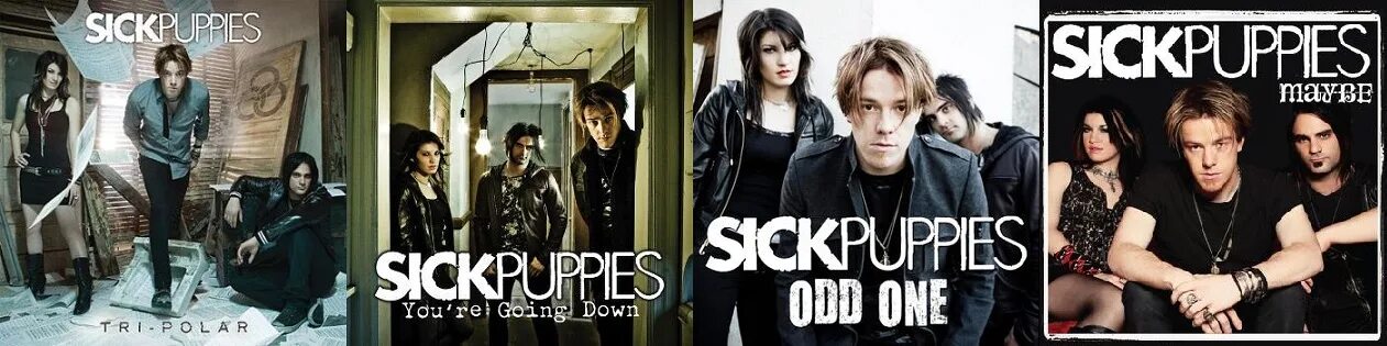 Going down текст. Sick Puppies Эмма Анзай. Группа sick Puppies. Sick Puppies tri-Polar. Sick Puppies логотип группы.
